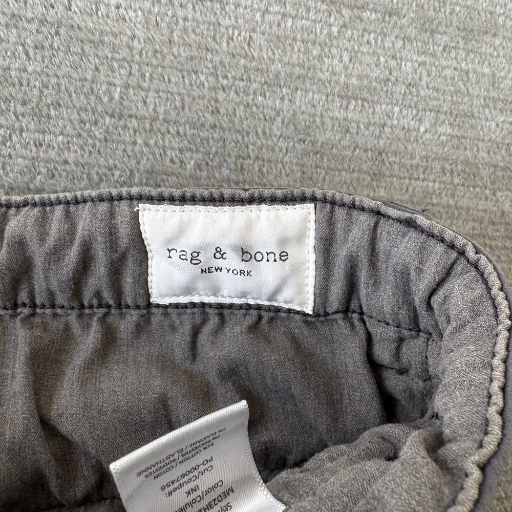 Rag & Bone Fit 2 Slim Chino Pants Mens 32x30 Gray Straight Leg Stretch Casual
